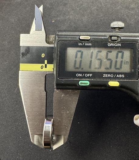 Used Bearings OD 0.625 ID 0.311 Thickness 0.155 GHGC-D19