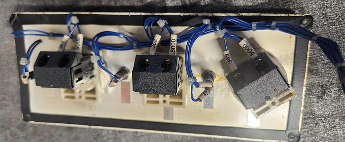 Used OKUMA E5405-019-490 Manual Tool Change Operator Panel Switch Board - GHB-74