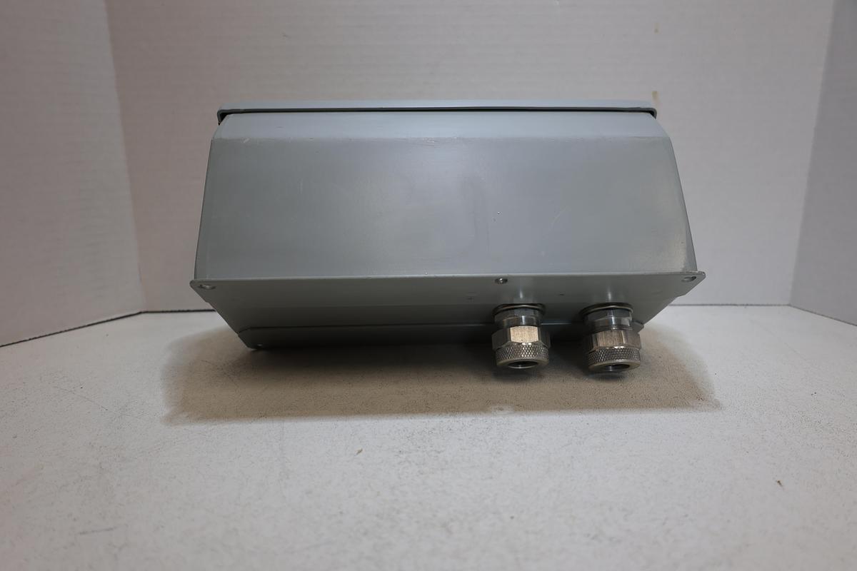 Used Allen-Bradley Industrial Control Box Job Abort Restart Rev/For Selector