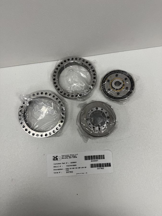 Used Harmonic Drive CSG-2A-LW Component Set CSG-32-80-2A-GR-LW-SP GHB