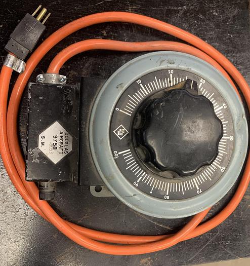 Used Powerstat Variable Autotransformer 3PN126