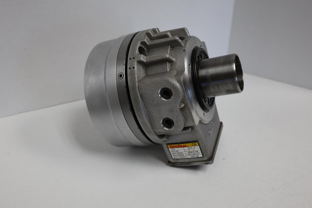 Used Tonfou RCS- 6 Short Type through hole rotary Hydraulic Cylinder 8000RPM