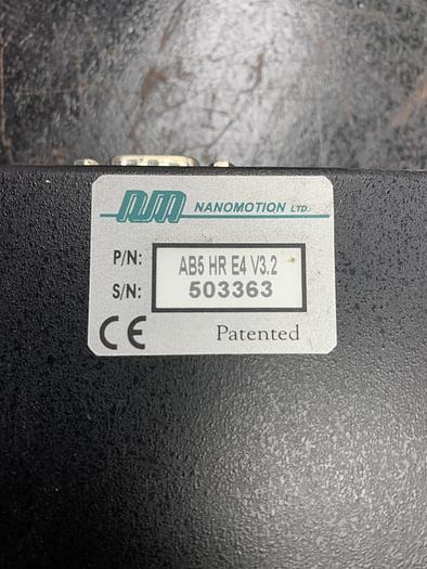 Used  Nanomotion AB5 Driver Box AB5 HR E4 V3.2 GHA-gs33