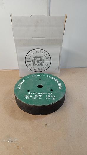 Carborundum SA46-N6-BA Grinding Wheel Max RPM1910 GH504