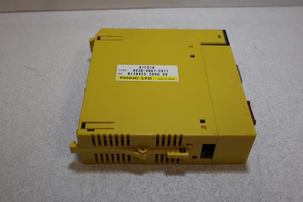 Used FANUC A03B-0807-C011 AIF01A 24VDC 2A CNC I/O Interface Module