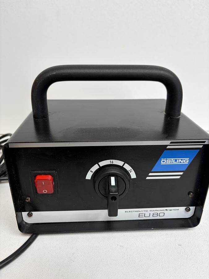 Used OSTLING EU-80 Electrolytic Marking Control Unit 