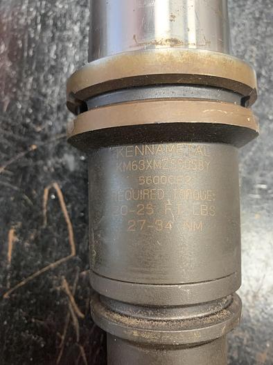 Used Kennametal KM50S40LNEL3 Mounted to a KM63XMZS5058Y GHA-gs15