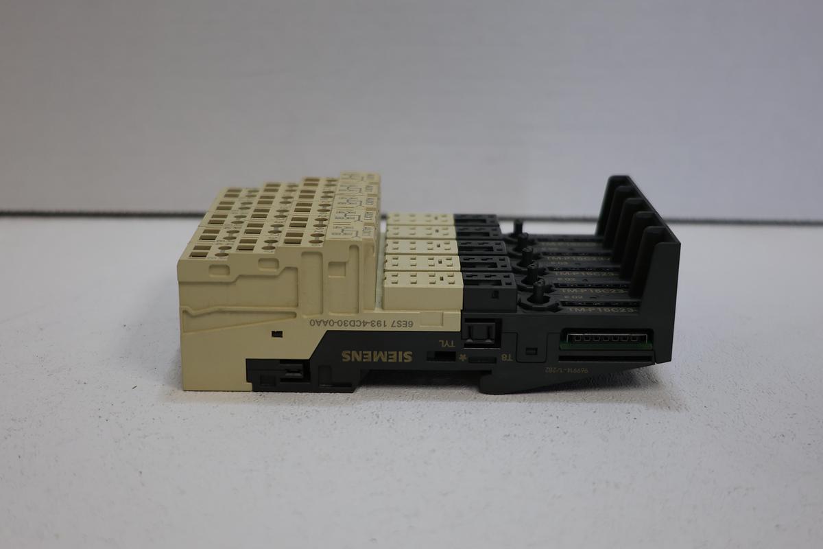 Used Siemens SIMATIC DP ET200S Terminal Module Lot of 5 TM-P15C23-A0 6ES7193-4CD30-0AA0