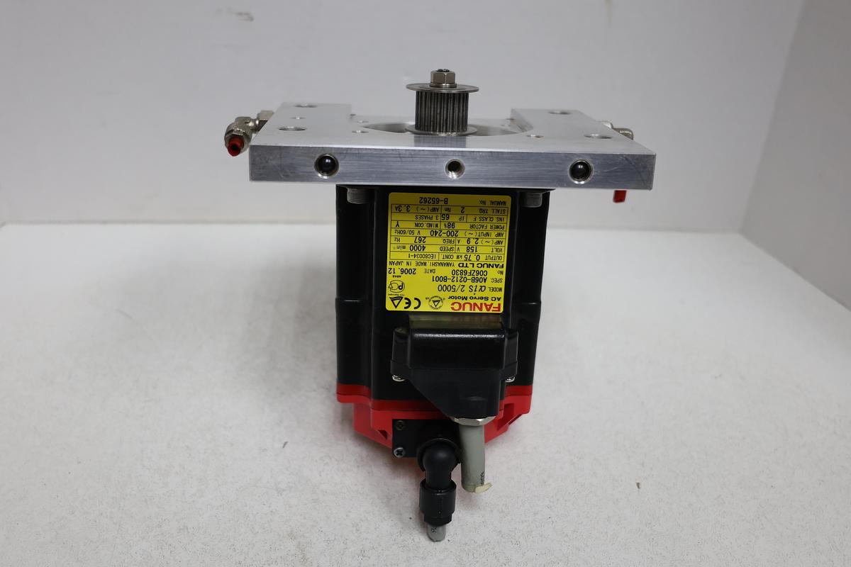 Used FANUC A06B-0212-B001 a2/5000is Servo Motor w/ A860-2005-T301 Pulse Coder GHA-23