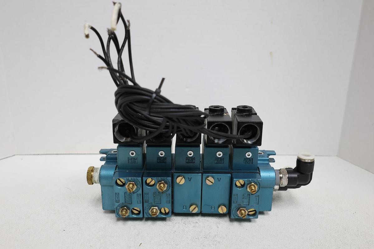 Used MAC VALVES 714C-12-PI-501CA PNEUMATIC SOLENOID VALVE – USED