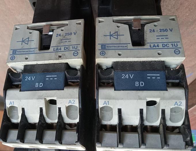 Used Used Lot of 2 Telemecanique CA3DN31 Contactor - GHA-99