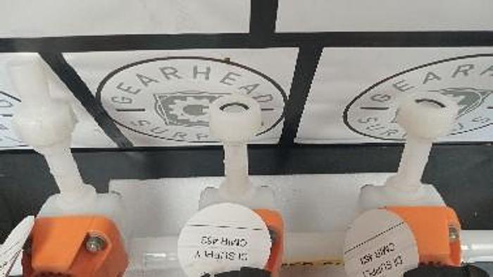 Used Georg Fischer manual 3-way diaphragm valve - 3 system set-up