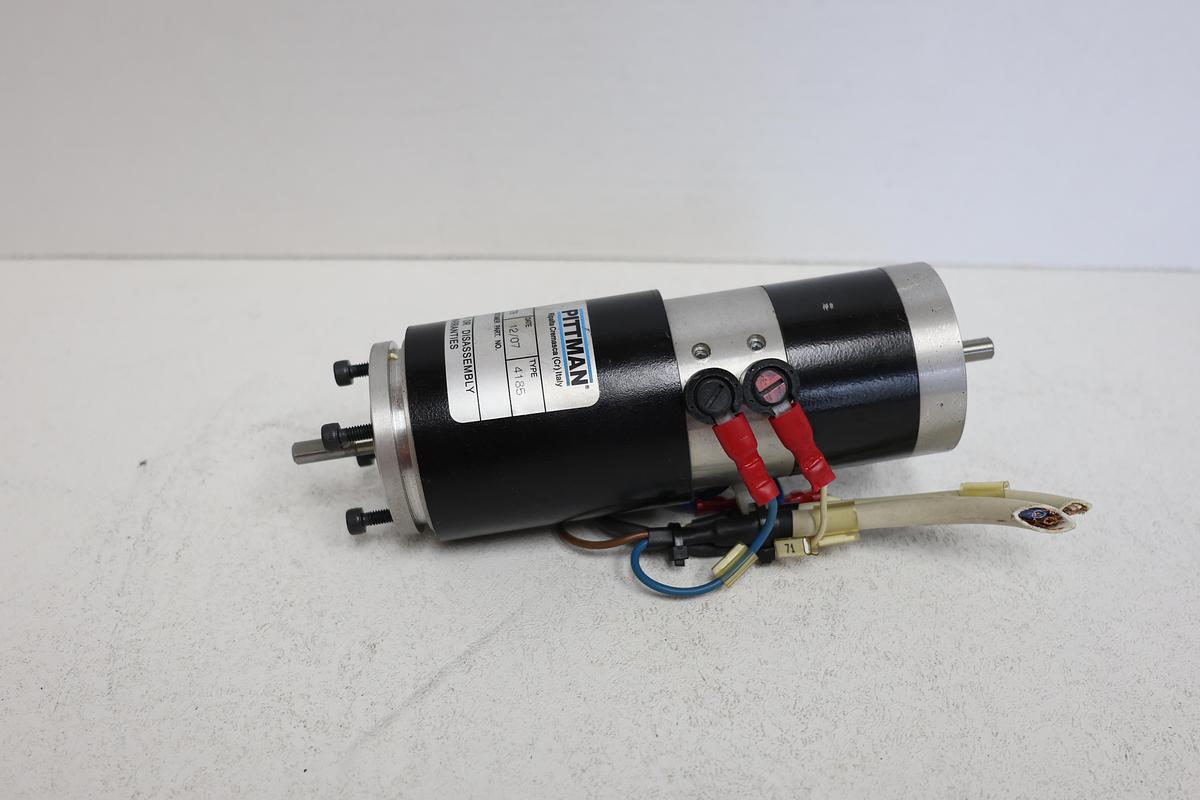 Used Pittman AMETEK M58B6 DC Servo Motor Dual Shaft P/N M58B-0585-0806