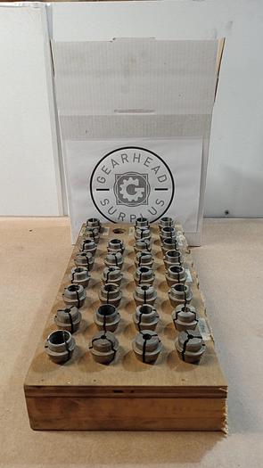 Used Lot of 30 S&M TF25 Collets GH503