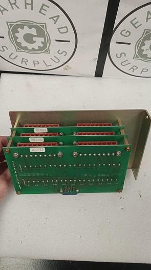 Used MORI SEIKI D-0204 RELAY CONTROL ASSY MODULE BU1 BU2 BU3 D0204