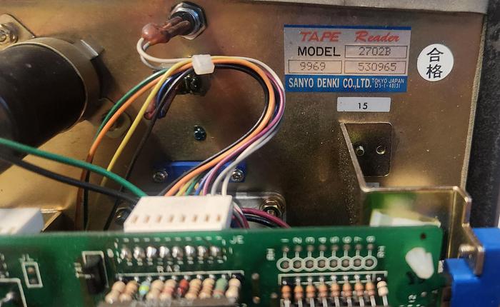 Used Used Sanyo Denki 2702B Tape Reader - GHB-75
