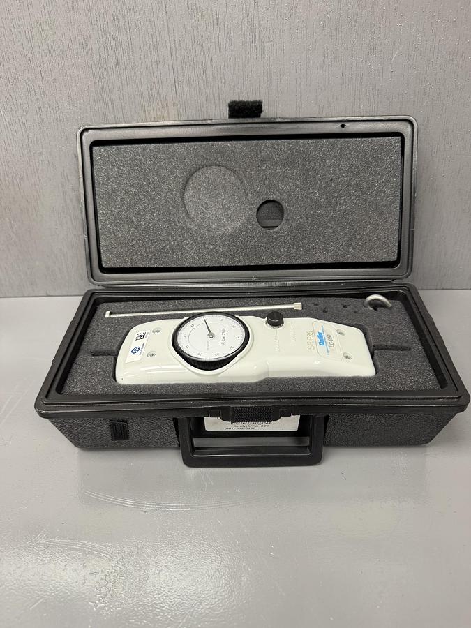 Used Chatillon LG-050 Mechanical Force Gauge – 50 lb x 0.25 lb – Push/Pull Analog Tension & Compression Tester GHC-40