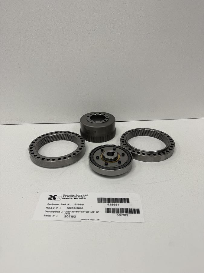 Used Harmonic Drive CSG-2A-LW Component Set CSG-32-80-2A-GR-LW-SP GHB