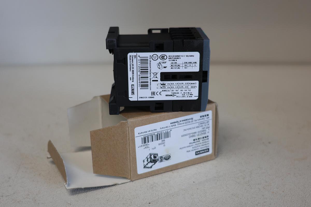 Siemens 3RH2131-1BB40 Contactor Relay – Reliable Industrial Control Component GHA-161