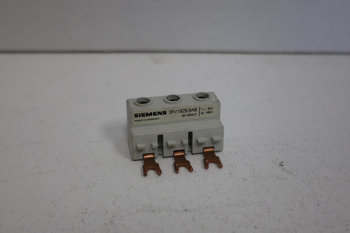 Used Siemens 3RV1925-5AB Motor Starter Accessory – Industrial Component GHC-37