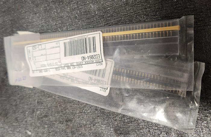 Used 64 Positions Single Row Through Hole Straight Pin Header ED2064-ND - GHGC-D13