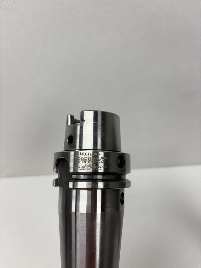 Used Briney HSK63A Shrink Fit Tool Holder – HSK63ASF-025-820 GHA-109