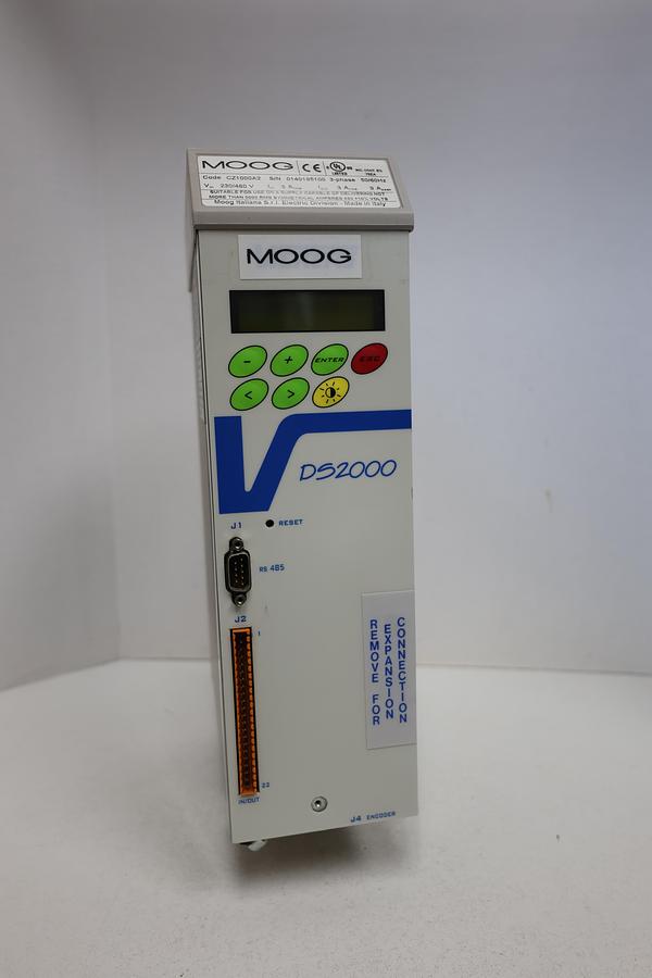 Used MOOG CZ1000A2 Servo Drive DS200 3 Ph 50/60 Hz 230/460V GHA-32
