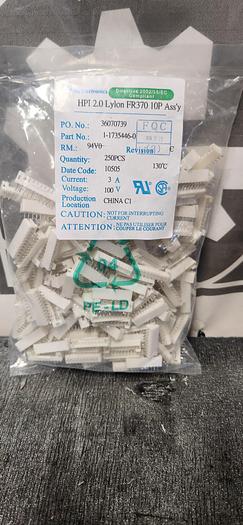 TE Connectivity 1-1735446-0 2MM Pitch HPI Post Header (lot of 250) - GHA-54