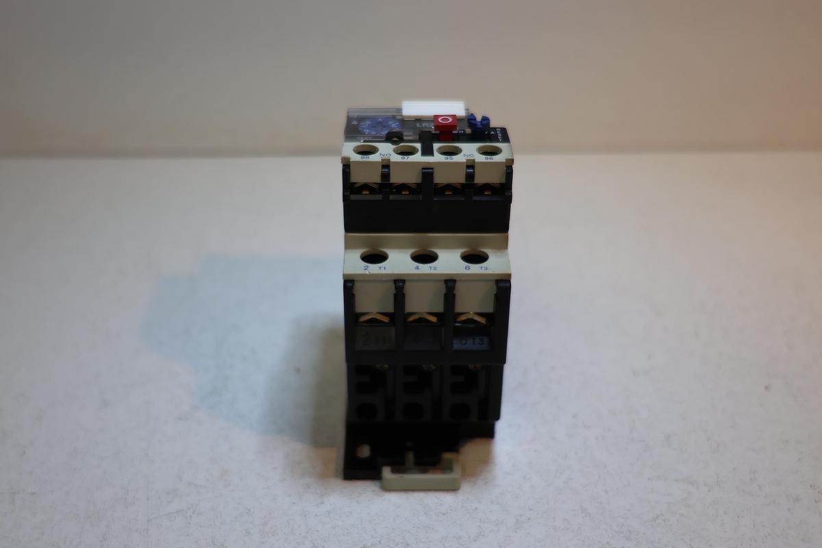 Used Telemecanique LR2 D1303 Thermal Overload Relay with LA7-D1064 Auxiliary Contact Block /Used 