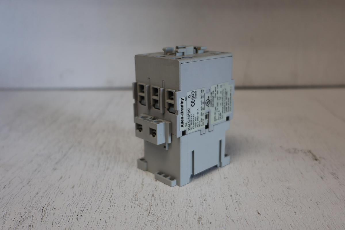 Used Allen-Bradley 100-C43*00 Contactor – Series A – 43A 3-Pole IEC Motor Starter GHA 181