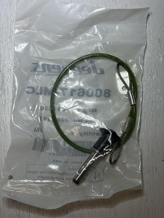 Release Pin with Lanyard 1/4"x3/4" (pack of 2) GHC-33