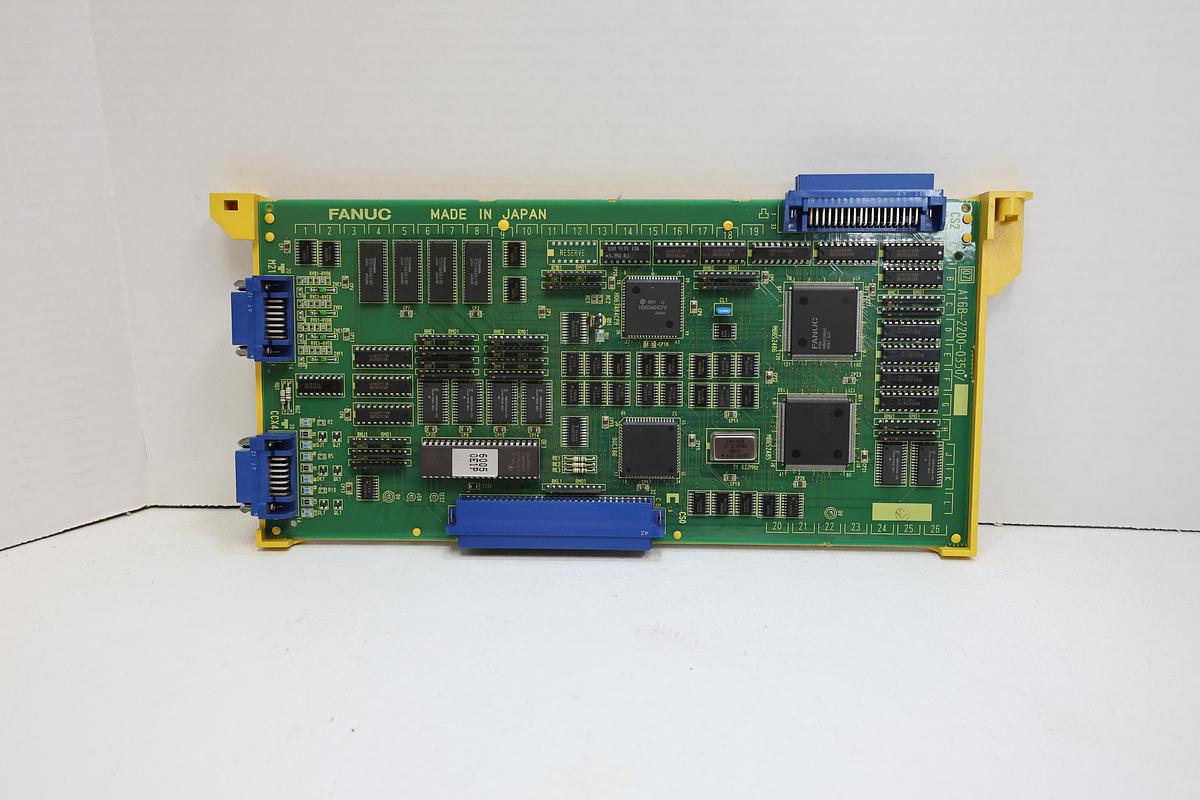 Used Fanuc A16B-2200-0350/07A Graphic / MPG Control Board – OEM CNC PCB