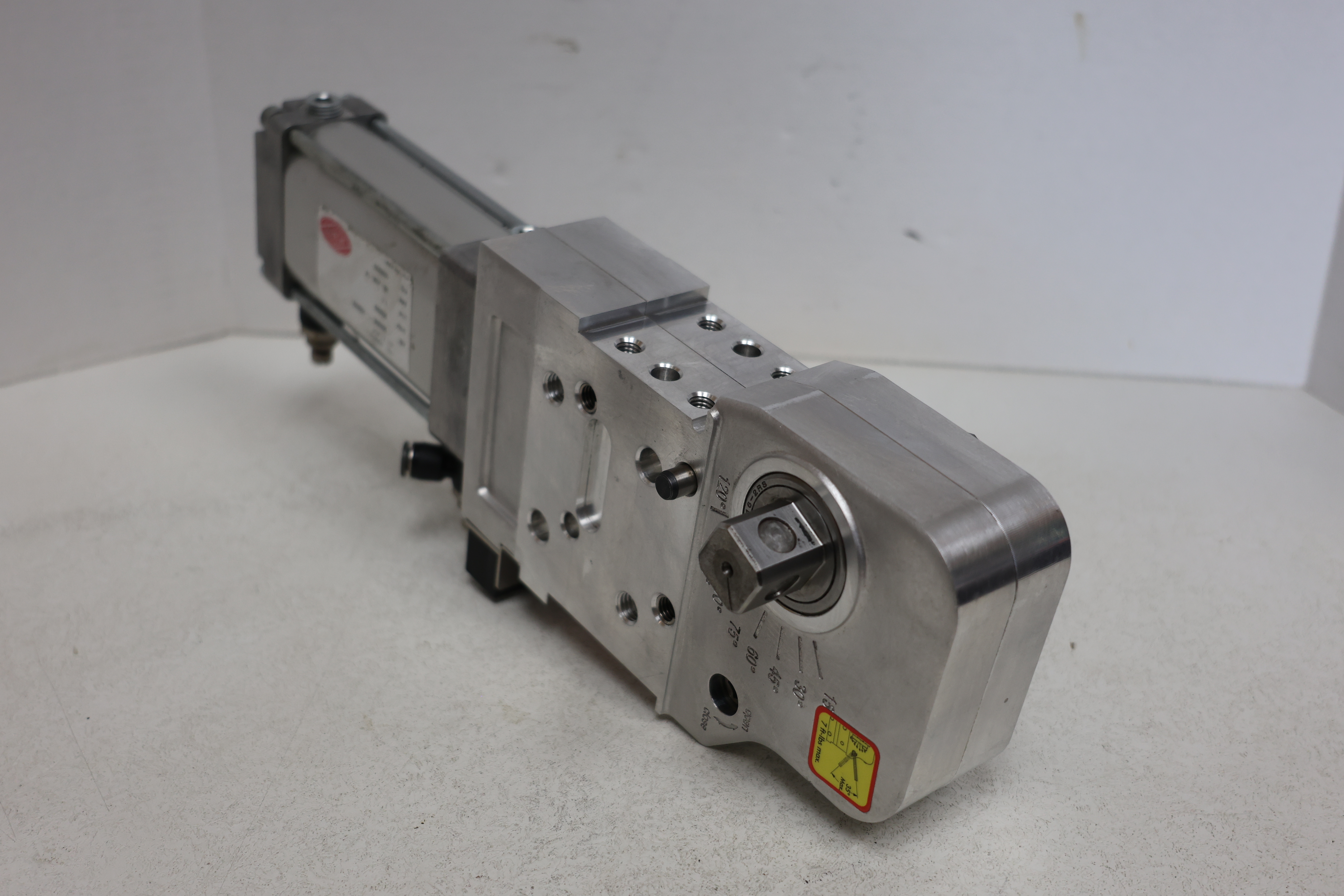 Used DESTACO 82M-323005NC8 Pneumatic Power Clamp 90 lb-in M14 Connector GHA-141-C1