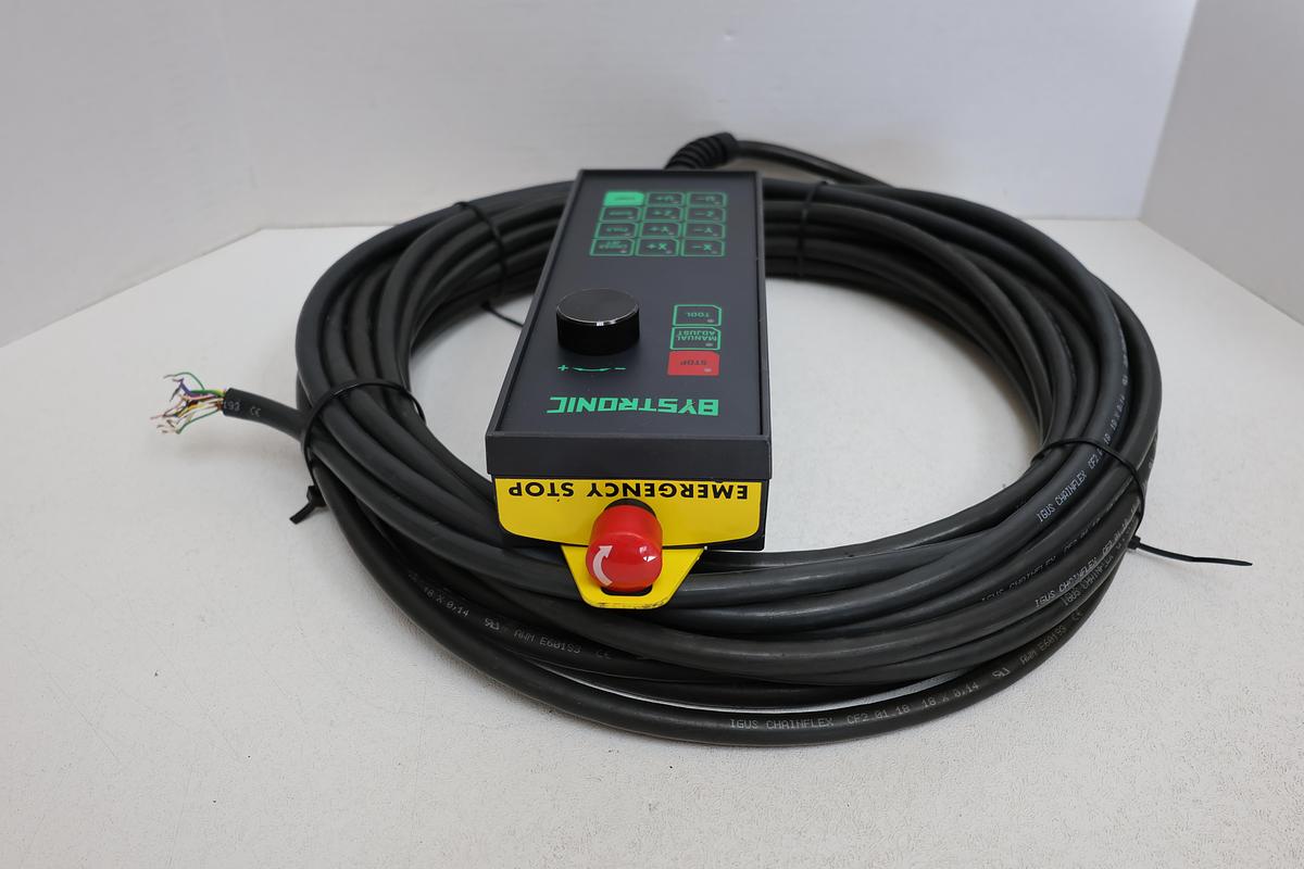 Used BYSTRONIC BYSTAR MPG Hand Jog Pendant With Cable -GHB-3