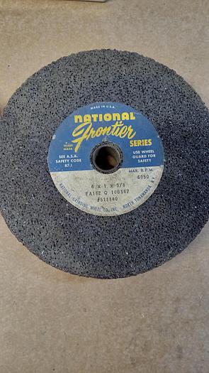 Lot of 3 Grinding Wheels 6"x1"x5/8" GH504