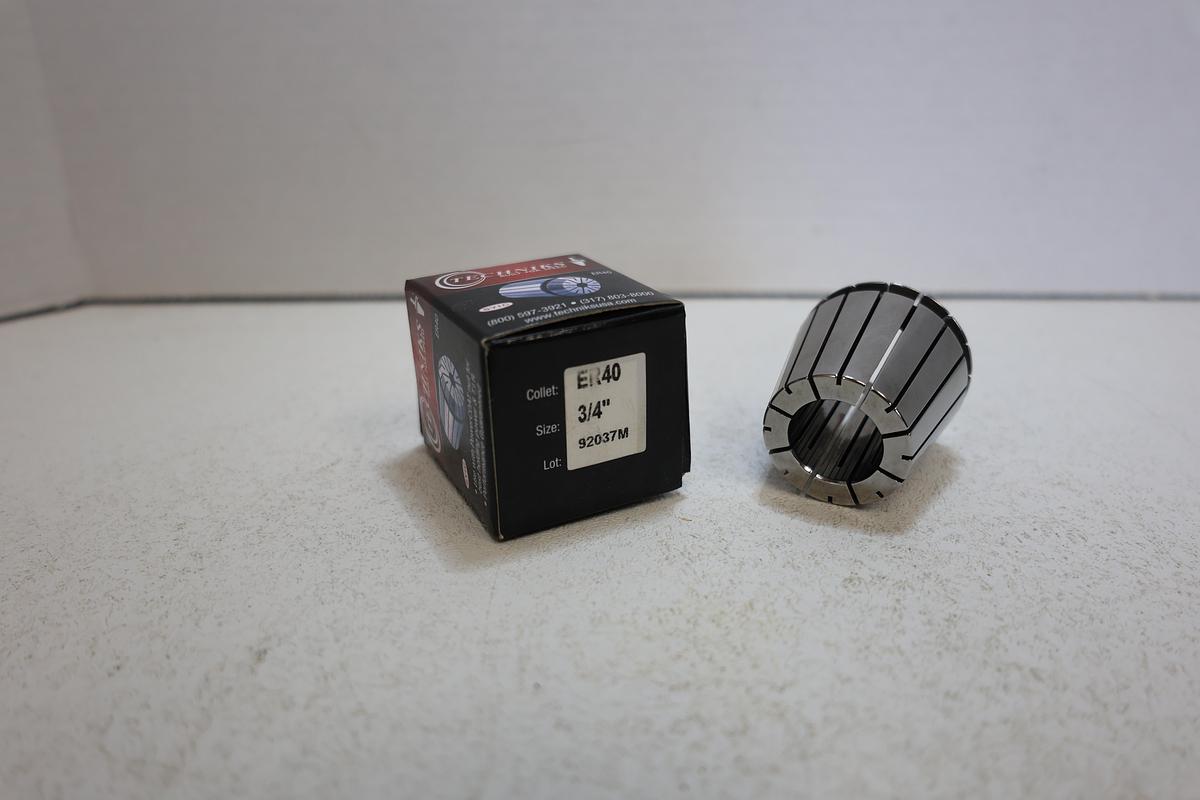 Techniks ER40 High Precision Spring Collet 3/4" CNC Milling Tool Holder NEW