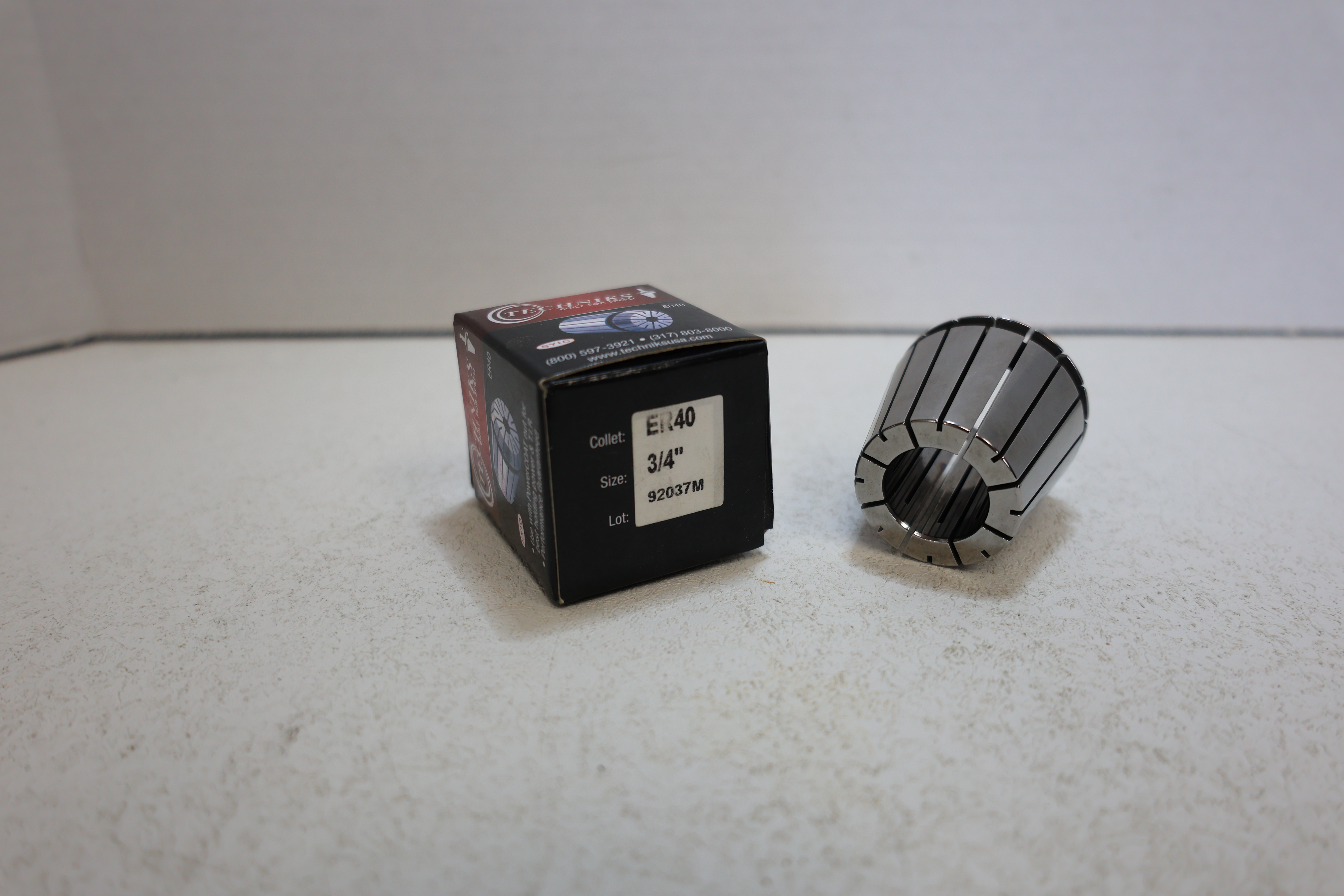 Techniks ER40 High Precision Spring Collet 3/4" CNC Milling Tool Holder NEW