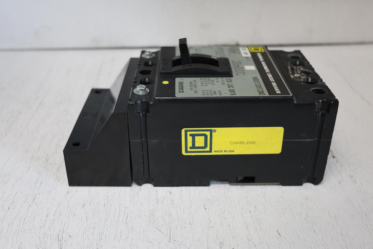 Used Square D FAL36100 Ser. 2 Thermal Magnetic Circuit Breaker 100A 3 Pole 600V GHA 181