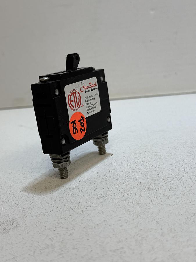 Used Carling Technologies DP-4094 80A 125V 1-Pole Circuit Breaker GHGC-2