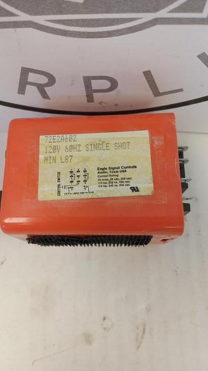 Used Eagle Signal Controls 72E2A602 Time Delay Relay GHB9