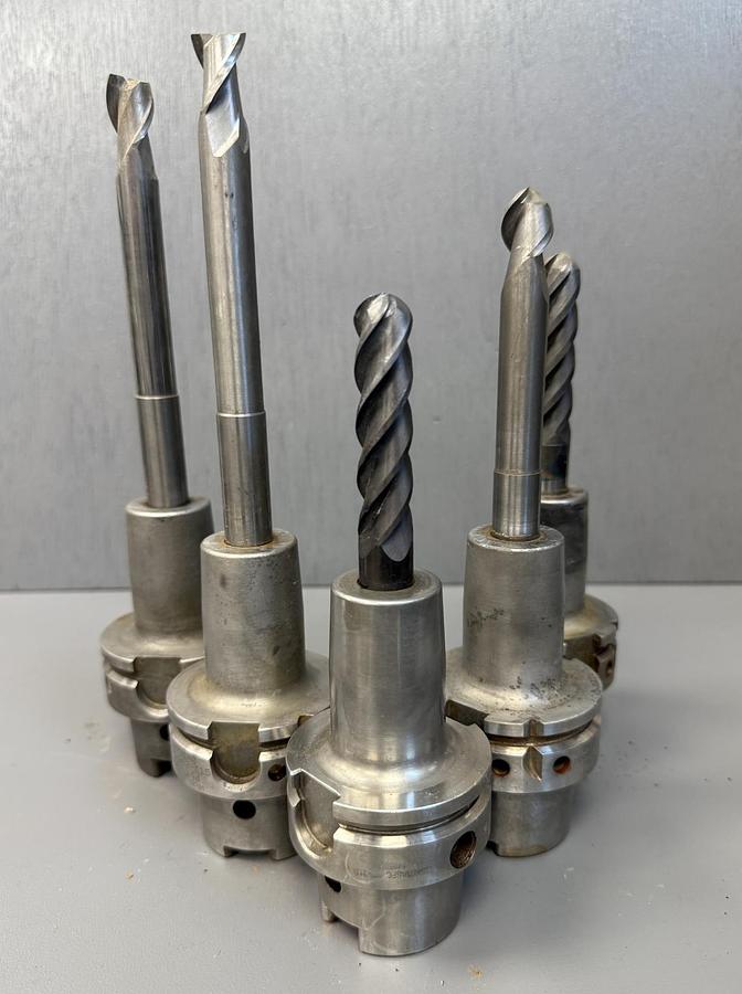 Used BRINEY HSK63ASFC-062-315 Shrink Fit Tool Holder GHA-49