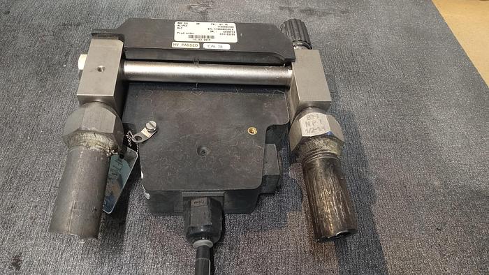 Used KROHNE VARIABLE AREA FLOWMETER W/ ELECTRONIC INDICATOR 4-20 mA DK37/M8E - GHA-139