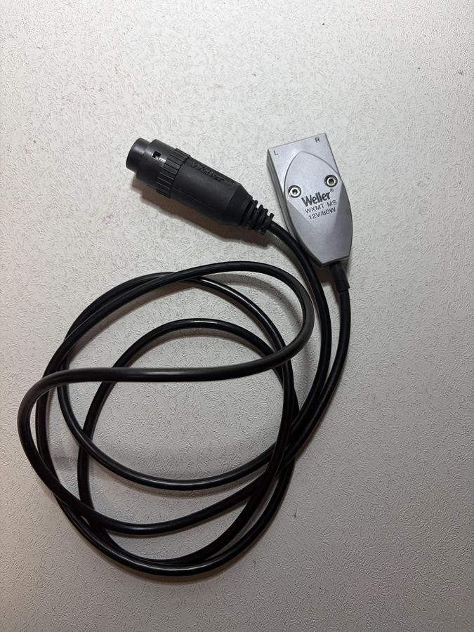 Used  WELLER WMRT Micro Tweezer, 24V 80W GHC-36