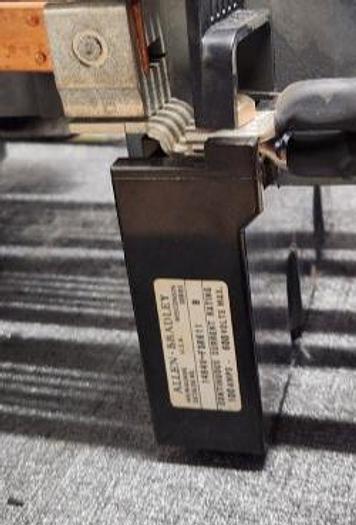 Used Allen-Bradley 1494V-DS100 Fusible Disconnect Switch w/Operator Handle & 1494V-FSR611 Fuse Block - GHA-174