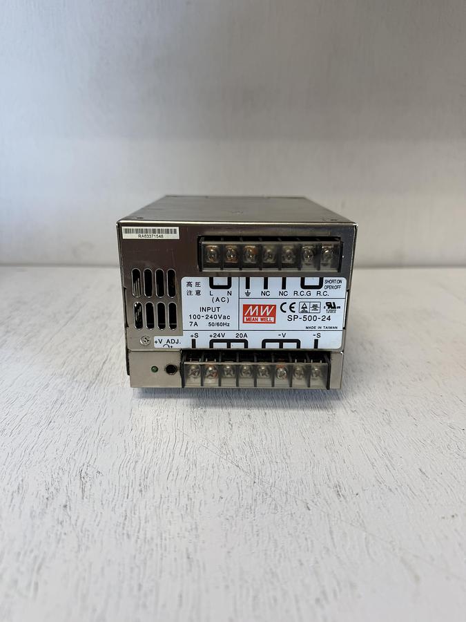 Used Mean Well SP-500-24 Switching Power Supply 50/60Hz GHA-179