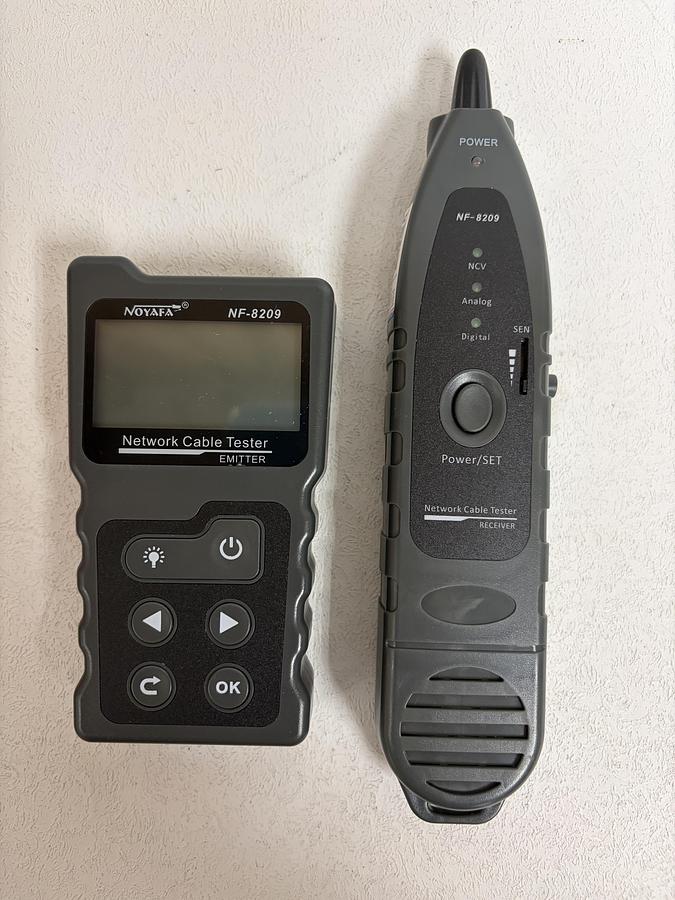 Used NOYAFA NF-8209 Network Cable Tester 