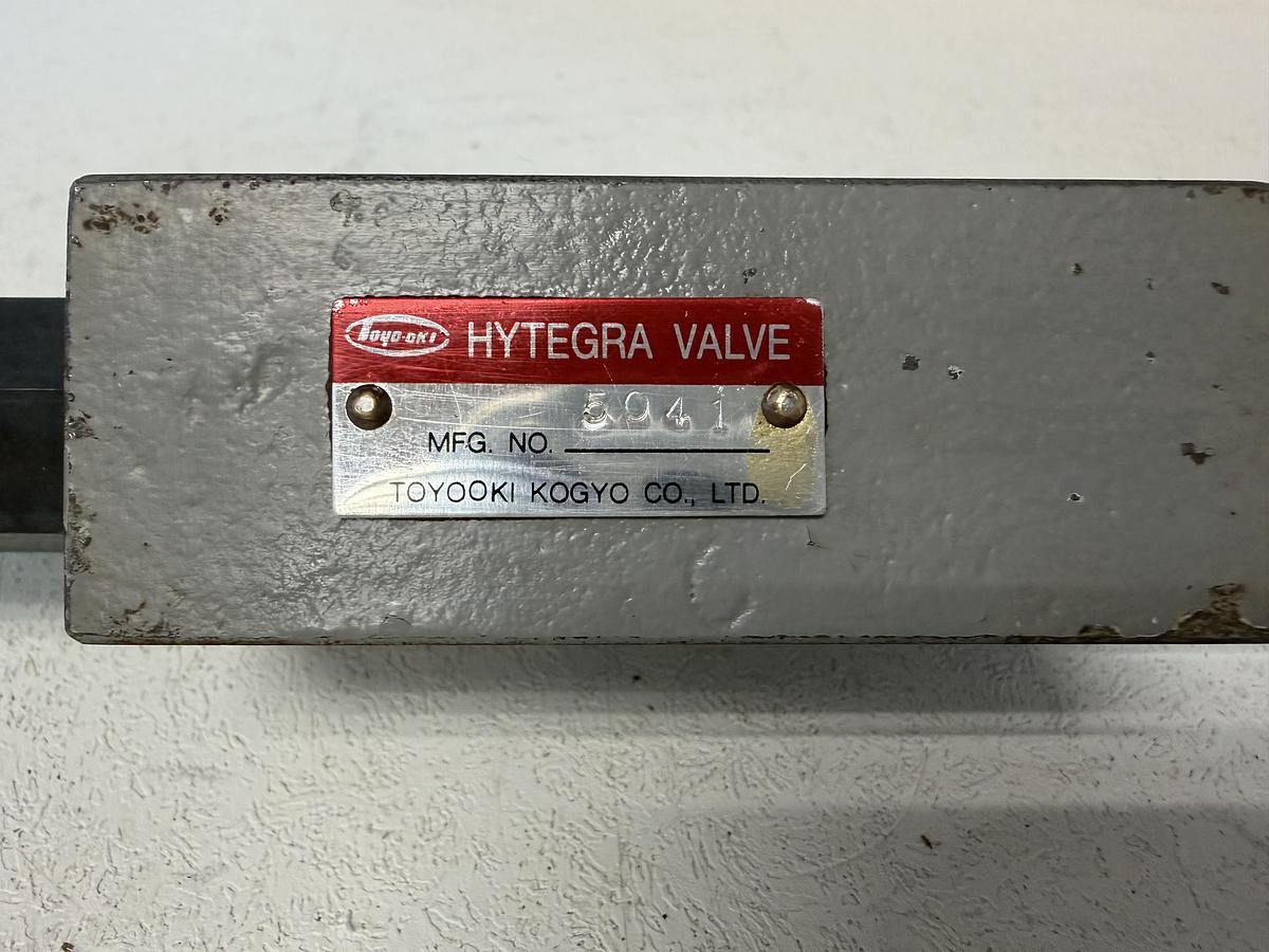 Used Toyo-Oki Hytegra Valve HG3H-D2-P Hydraulic Valve – Used