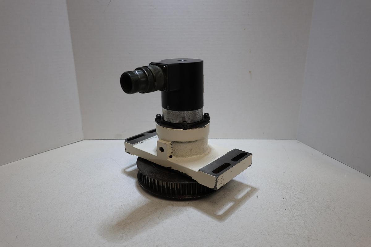 Used Fanuc A86L-0027-0001#002 Position Coder Unit w/ Pulley & Mount Used