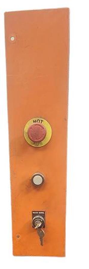 Parts Only Bystronic Master Key Switch On Power Control Box Industrial Switch