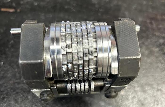 Used Pryor Series 2000 6 Digit (5/8" Total width) Auto Numbering Head - GHA-117